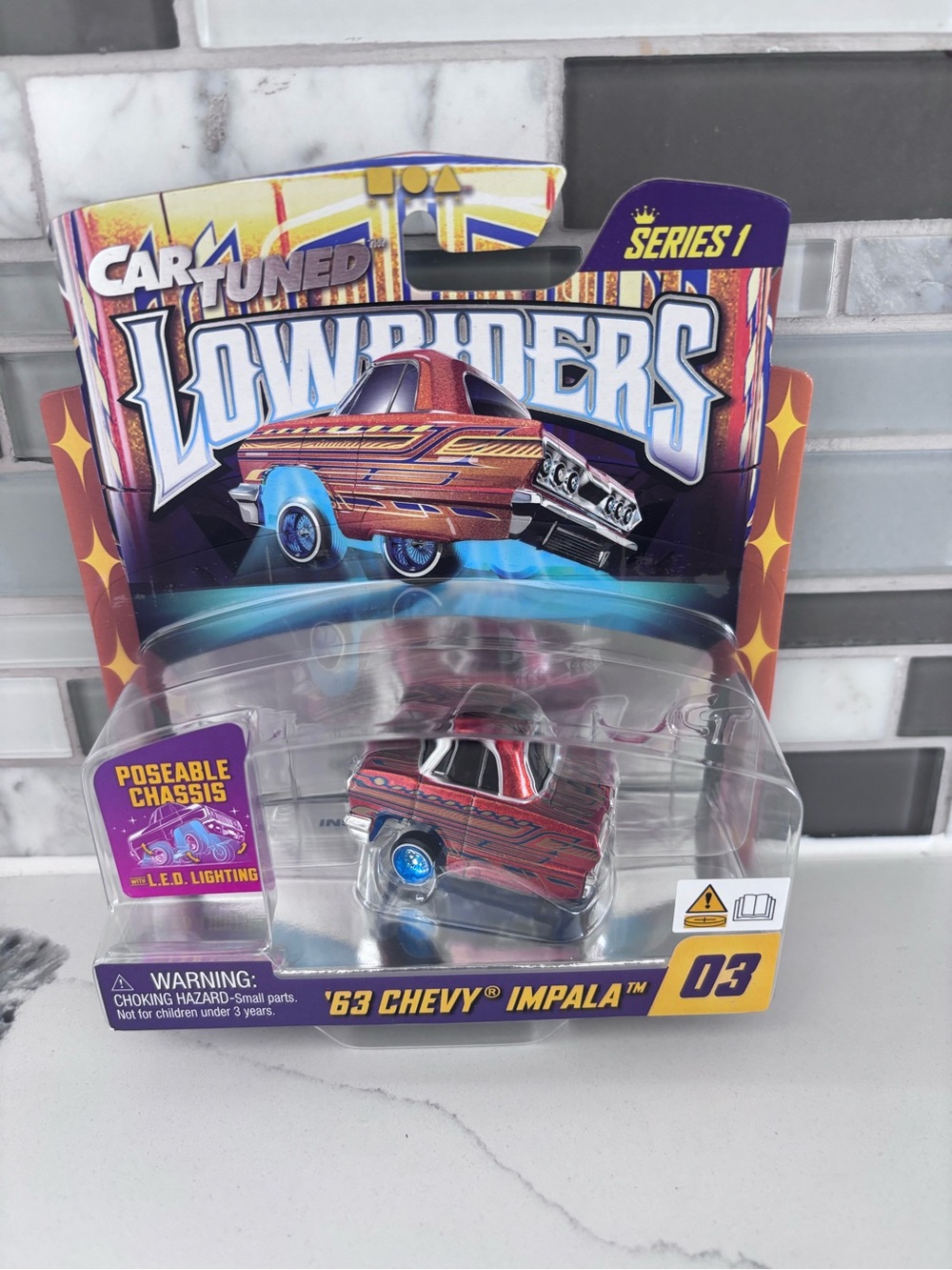 Car tuned lowriders 63 Chevy impala series 1 # 03